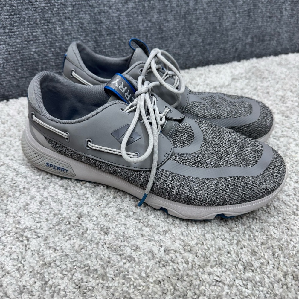 Sperry Seas Shoes Mens size 8.5 sts23382 gray